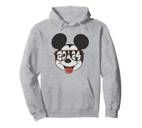 Disney Mickey Mouse Class of 2024 Graduation ’24 Sunglasses Sudadera con Capucha, Unisex para adultos, Gris Jaspeado, S