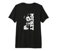 Disney Mickey Mouse Classic Lean On White Text Camiseta premium