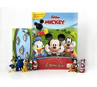 Disney Mickey Mouse Clubhouse: Mouseka Fun! My Busy Books - Storybook, 10 figurines, playmat