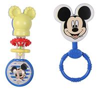 Disney Mickey Mouse Combo Pack Caracteres y Rattle, Mickey