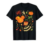 Disney Mickey Mouse Cozy Season Fall Pumpkin Coquette Camiseta
