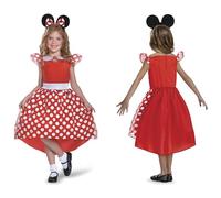 Disney Disfraz Minnie Classic Rojo para niños Talla 3-4 años