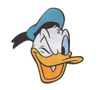 Disney © Mickey Mouse Donald Duck - Parches Termoadhesivos Bordados Aplique Para Ropa, Tamaño: 7,4 x 7 cm
