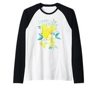 Disney Mickey Mouse Easy Peasy Lemonade Summer Vacation Camiseta Manga Raglan