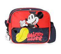 Disney Mickey Mouse Fashion Bandolera Pequeña Multicolor 18x15x5 cms Microfibra