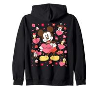 Disney Mickey Mouse & Friends Valentine's Day Retro Hearts Sudadera con Capucha
