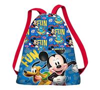 Disney Mickey Mouse Fun-Saco de Cuerdas 34 cm, Multicolor, 27 x 34 cm