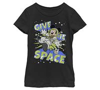 Disney Mickey Mouse Give Me Space Astronauta Girls - Camiseta, Schwarz, XS