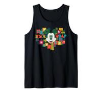 Disney Mickey Mouse Holiday Presents It's a Wrap Christmas Camiseta sin Mangas