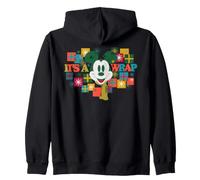 Disney Mickey Mouse Holiday Presents It's a Wrap Christmas Sudadera con Capucha