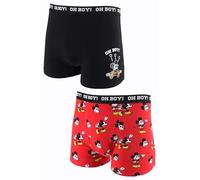 Disney Mickey Mouse Hombre Calzoncillos (Negro,XL)