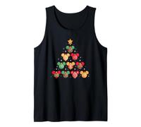 Disney Mickey Mouse Icon Ornaments Christmas Tree Holiday Camiseta sin Mangas