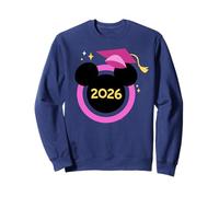 Disney Mickey Mouse Icon Pink Graduation Cap Class of 2026 Sudadera