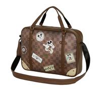 Disney Mickey Mouse Journey-Bolso Ordenador Laptop, Marrón, 42 x 30 cm
