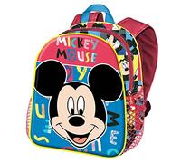 Disney Mickey Mouse Joyful-Mochila Basic, Azul, 31 x 39 cm, Capacidad 18.2 L