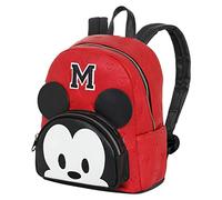 Disney Mickey Mouse M Mochila Heady, Rojo, 24.5 x 29 cm, Capacidad 8 L