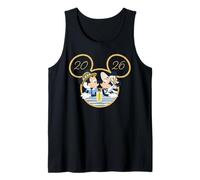 Disney Mickey Mouse & Minnie Mouse 2026 Cruise Line Vacation Camiseta sin Mangas
