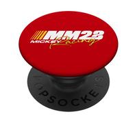 Disney Mickey Mouse MM28 Mickey Racing Team Badge Logo PopSockets PopGrip Adhesivo