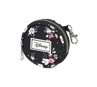 Disney Mickey Mouse Nature-Monedero Cookie, Negro, 8.7 x 8.7 cm