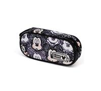 Disney Mickey Mouse Oh Boy-Estuche Portatodo Pencil, Negro, 21 x 10 cm