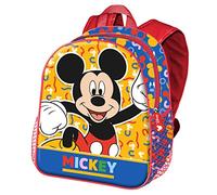 Disney Mickey Mouse Oh Boy-Mochila Basic, Rojo, 31 x 39 cm, Capacidad 18.2 L