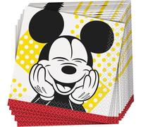 Disney Mickey Mouse Party Beverage Napkins - 16 ct