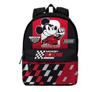 Disney Mickey Mouse Racing-HS FAN Mochila 3.0, Rojo 31 x 41 cm, Capacidad 22 L