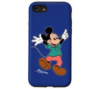 Disney Mickey Mouse Retro Character Hop Pose Trip Matching Carcasa para iPhone SE (2020) / 7/8
