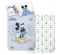 Disney Mickey Mouse Ropa De Cama Bebé Set 2 Piezas 100x135 Cm Algodón