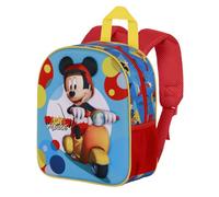 Disney Mickey Mouse Scooter-Mochila 3D Elite, Azul, 25 x 30 cm, Capacidad 7 L