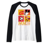 Disney Mickey Mouse Soccer MM 28 All-Star Sports Team Camiseta Manga Raglan
