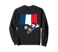 Disney Mickey Mouse Soccer Player France Flag Sports Team Sudadera