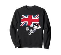 Disney Mickey Mouse Soccer United Kingdom Flag Sports Team Sudadera