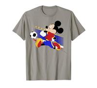 Disney Mickey Mouse Spain Soccer Uniform Portrait Camiseta