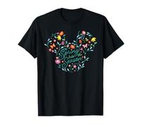 Disney Mickey Mouse Spring Into The Season Flower Icon Camiseta