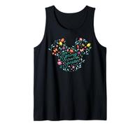 Disney Mickey Mouse Spring Into The Season Flower Icon Camiseta sin Mangas