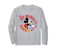 Disney Mickey Mouse Valentine's Day Cupid "Be Mine!" XOXO Manga Larga
