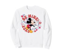 Disney Mickey Mouse Valentine's Day Cupid "Be Mine!" XOXO Sudadera