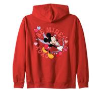 Disney Mickey Mouse Valentine's Day Cupid "Be Mine!" XOXO Sudadera con Capucha