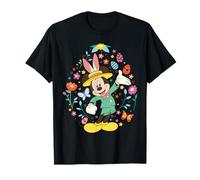 Disney Mickey Mouse with Bunny Ears and Easter Egg Spring Camiseta