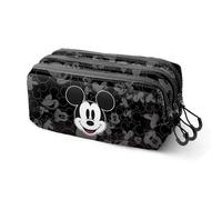 Disney Mickey Mouse Year-Estuche Portatodo Trick Fan 2.2, Negro, 23 x 11 cm