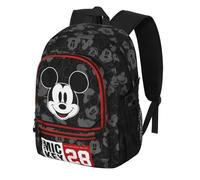 Disney Mochila Mickey Mouse Year Fight FAN 2.2, Negro, 31 x 44 cm, 24 L