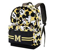 Disney Mickey Mouse Yellow-Mochila ECO 2.0, Amarillo, 32 x 44 cm, Capacidad 22.5 L