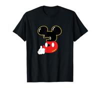 Disney Mickey Numbers "3" Third 3rd Birthday Party Gift Camiseta