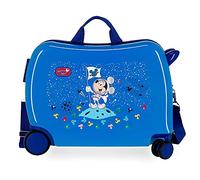 Disney Mickey On The Moon, Equipaje Para Niños, Azul (Blue), 50x38x20 Cms