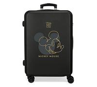 Trolley disney abs suitcase 65cm.4w. mickey outline negro Talla única