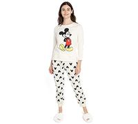 Disney Mickey Relax Juego de Pijama, Multi, Medium para Mujer