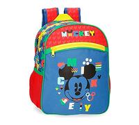 Disney Mickey Shape Shifter Mochila Escolar Adaptable a Carro Multicolor 27x33x11 cms Poliéster 9,8L