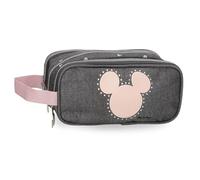 Disney Mickey Studs Accesorio de Viaje- Neceser, Niñas, Negro