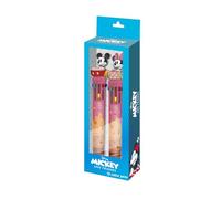 Disney Mickey y Minnie Mix-Pack de 2 Bolígrafos 10 Colores, Azul, 9,5 x 23 cm